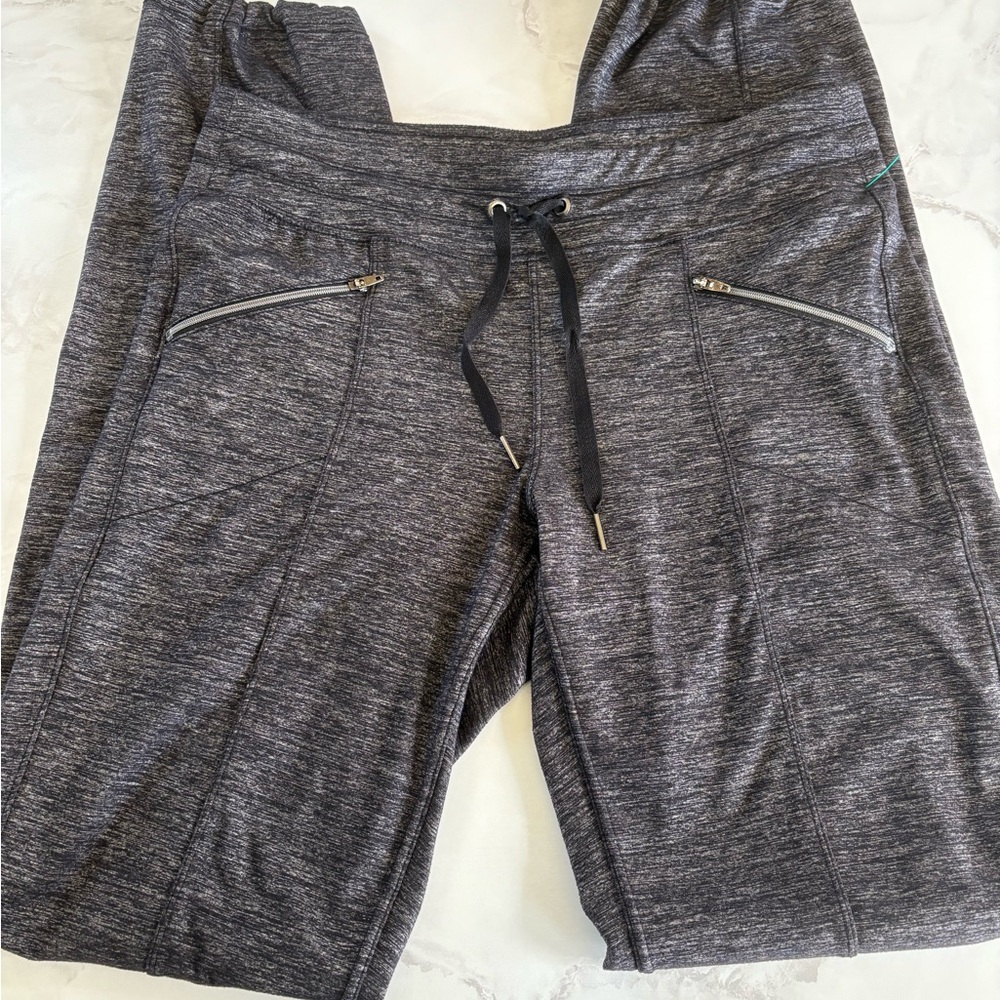 Athleta Charcoal Joggers with Drawstring